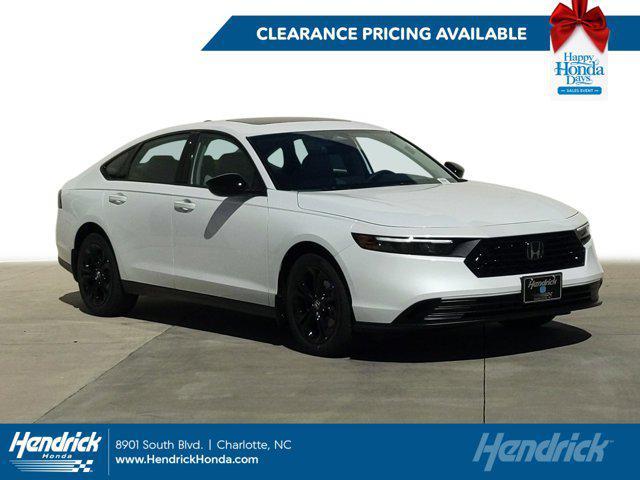new 2025 Honda Accord car, priced at $32,210