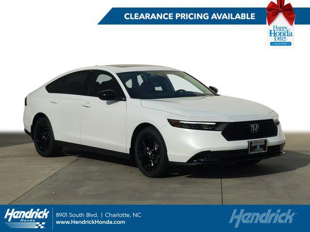 new 2025 Honda Accord car, priced at $32,165