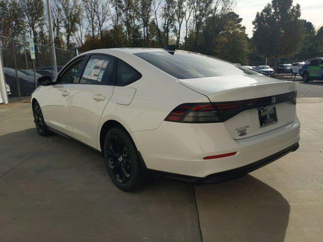 new 2025 Honda Accord car, priced at $32,165