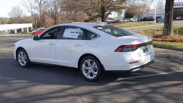 new 2024 Honda Accord car, priced at $29,445