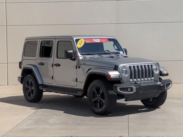 used 2018 Jeep Wrangler Unlimited car, priced at $29,995