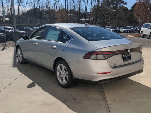 new 2025 Honda Accord car, priced at $29,445