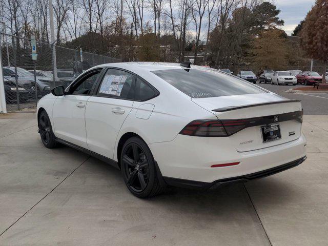 new 2024 Honda Accord Hybrid car, priced at $36,425