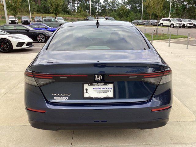 new 2025 Honda Accord car, priced at $31,655