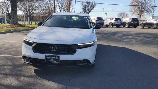 new 2025 Honda Accord Hybrid car, priced at $35,205