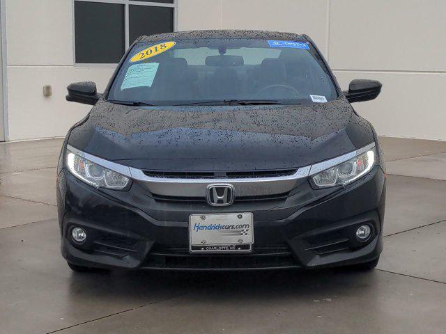 used 2018 Honda Civic car, priced at $19,495