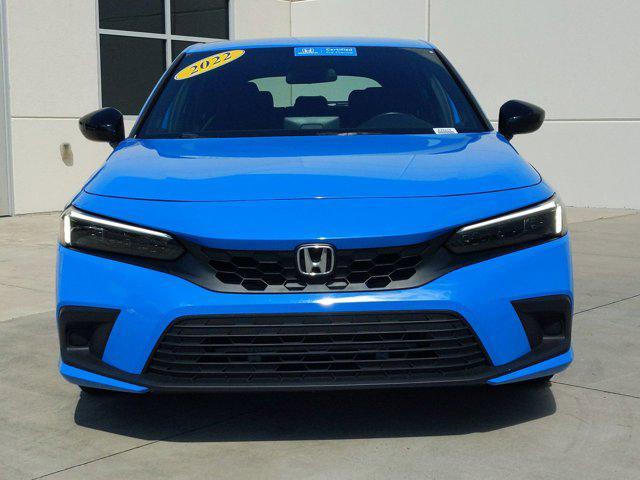 used 2022 Honda Civic car, priced at $27,495