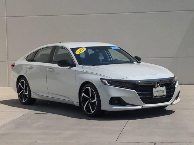 used 2021 Honda Accord car, priced at $28,995