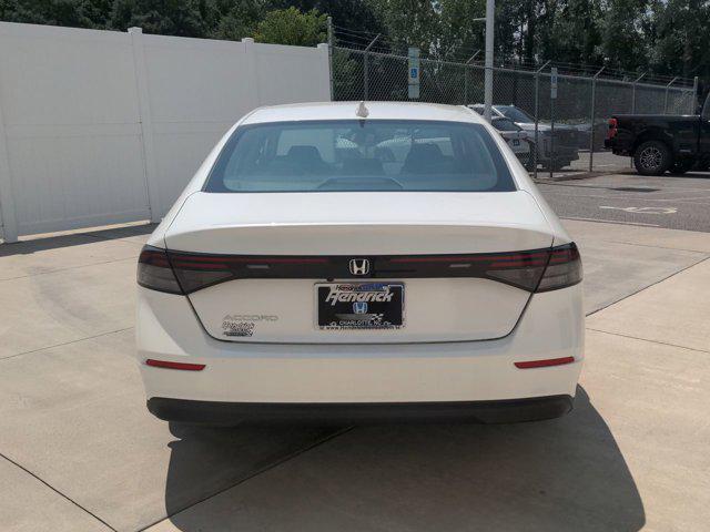 new 2025 Honda Accord car, priced at $29,900