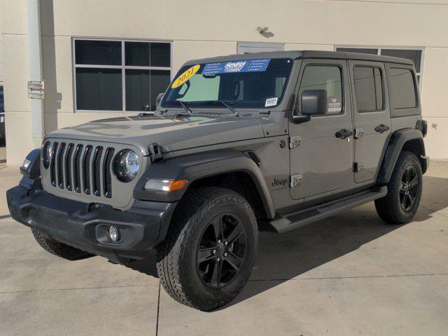 used 2021 Jeep Wrangler Unlimited car, priced at $33,995