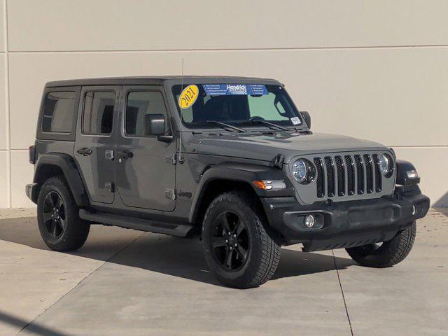 used 2021 Jeep Wrangler Unlimited car, priced at $33,995