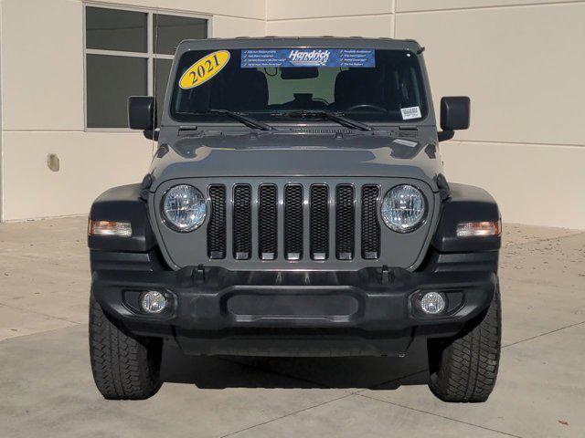 used 2021 Jeep Wrangler Unlimited car, priced at $33,995