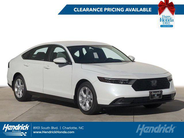 new 2025 Honda Accord car, priced at $29,900