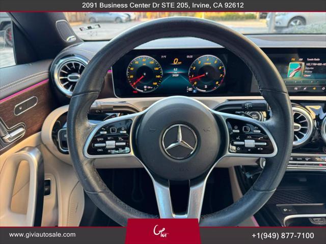 used 2020 Mercedes-Benz CLA 250 car, priced at $26,900