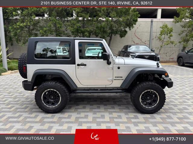 used 2010 Jeep Wrangler car, priced at $12,500