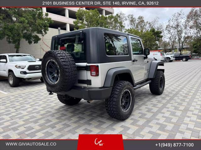 used 2010 Jeep Wrangler car, priced at $12,500