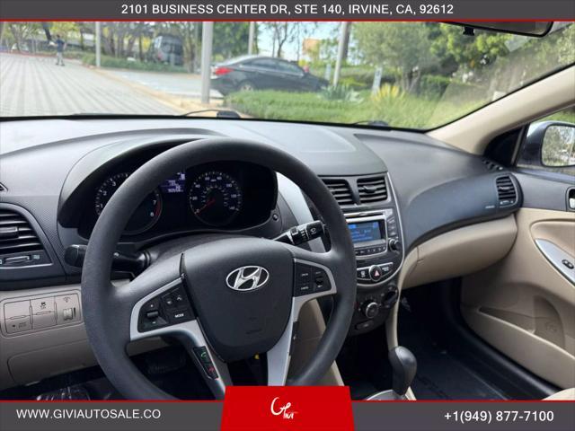used 2016 Hyundai Accent car, priced at $7,900