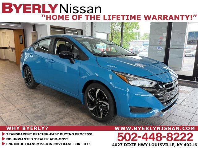 new 2025 Nissan Versa car, priced at $24,355