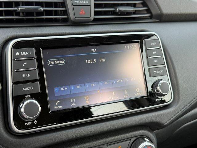 new 2025 Nissan Versa car, priced at $20,417