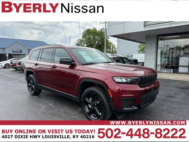 used 2021 Jeep Grand Cherokee L car, priced at $31,525