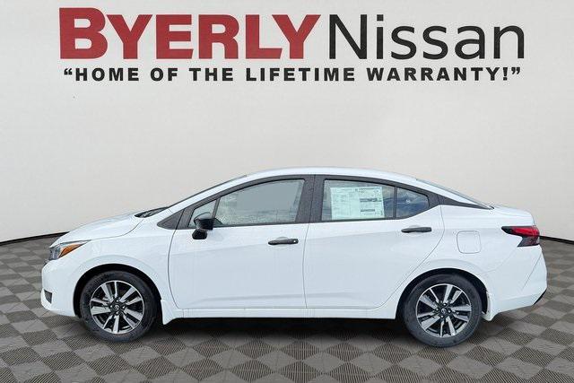 new 2025 Nissan Versa car, priced at $20,338