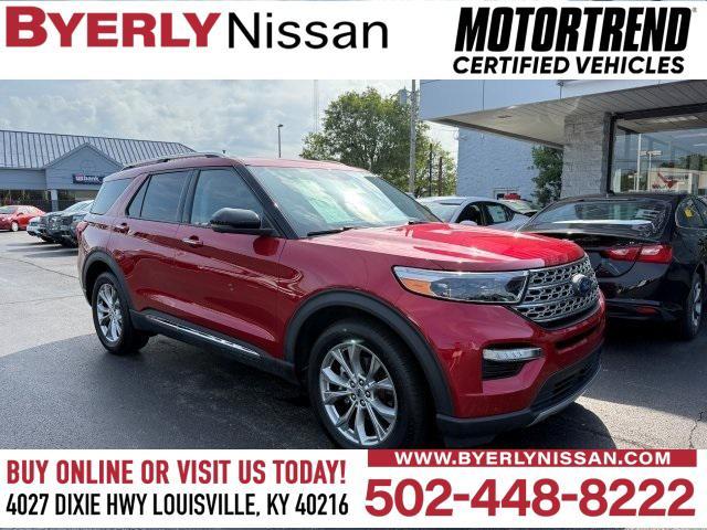 used 2022 Ford Explorer car, priced at $35,156