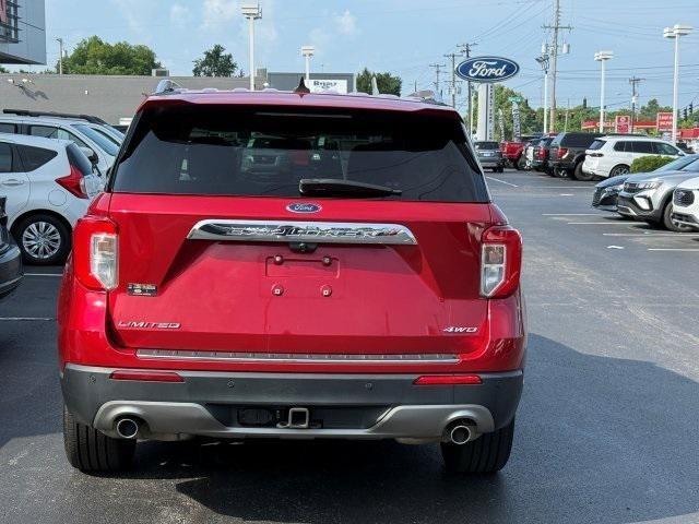 used 2022 Ford Explorer car, priced at $35,156