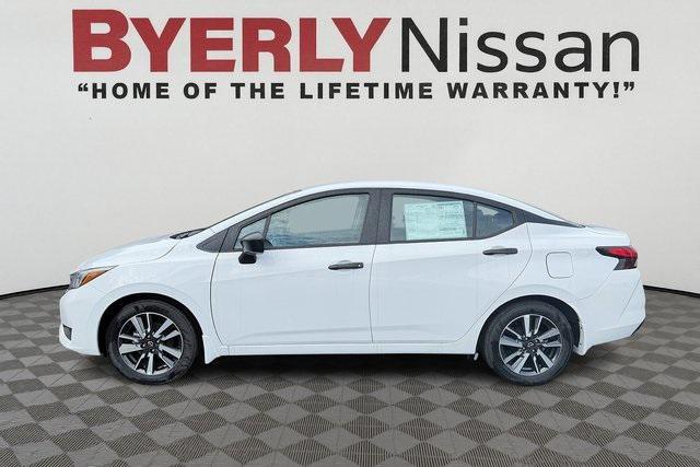 new 2025 Nissan Versa car, priced at $20,417