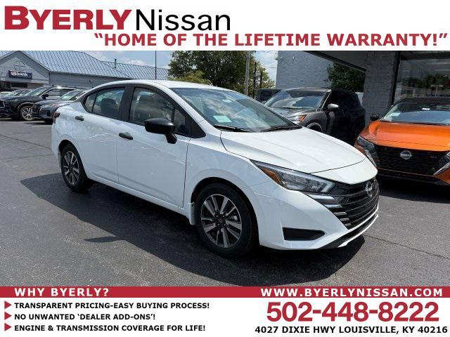 new 2025 Nissan Versa car, priced at $20,417