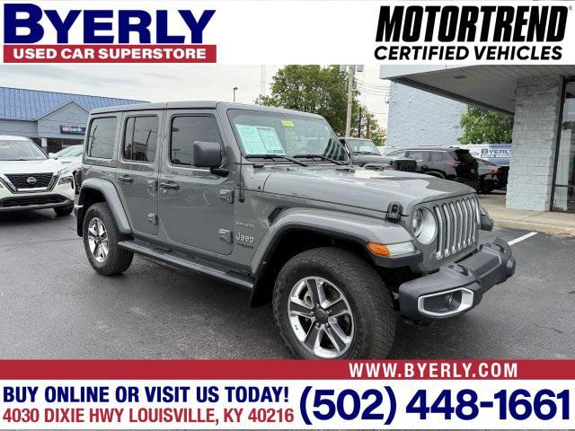 used 2020 Jeep Wrangler Unlimited car, priced at $32,995