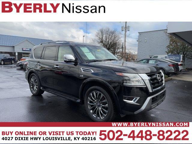 used 2021 Nissan Armada car, priced at $39,995