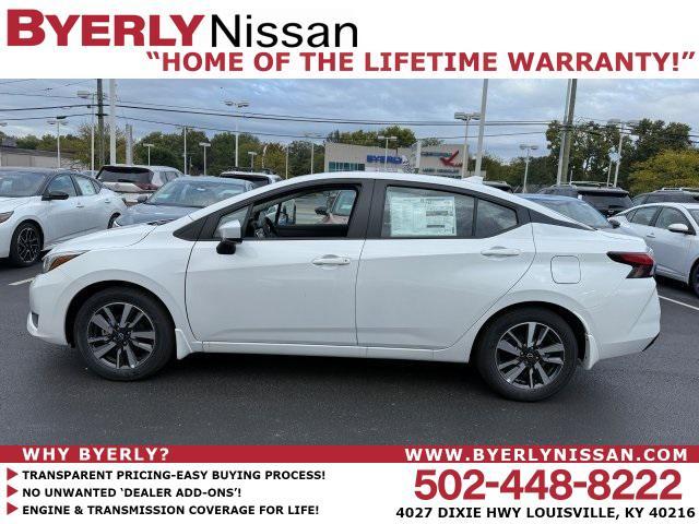 new 2025 Nissan Versa car, priced at $20,274