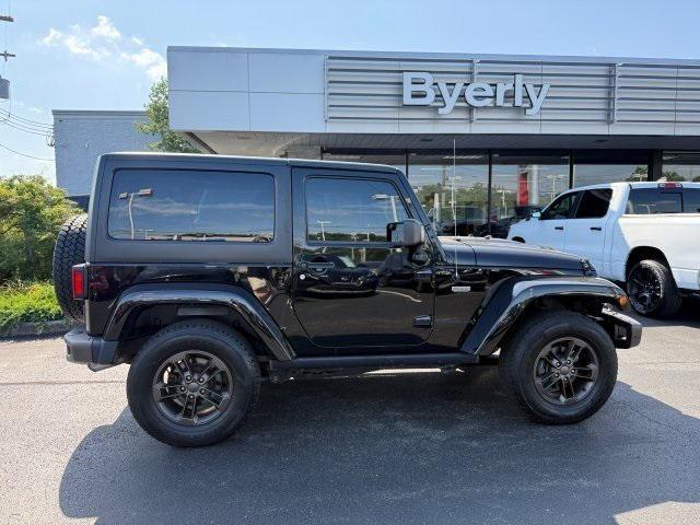 used 2016 Jeep Wrangler car, priced at $19,720