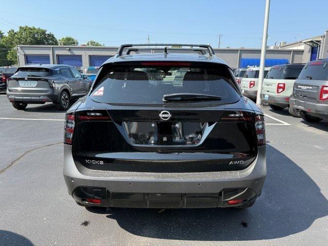 new 2025 Nissan Kicks car, priced at $26,997