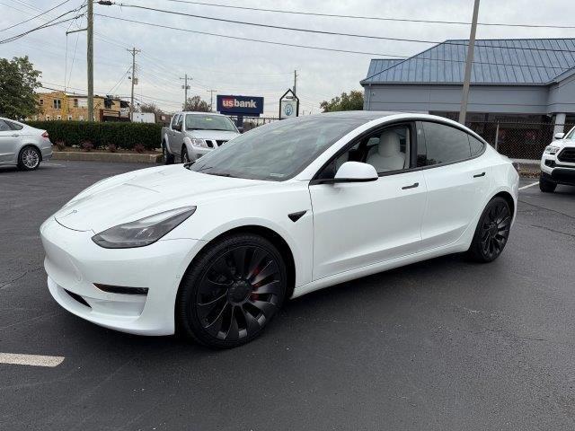 used 2022 Tesla Model 3 car, priced at $29,900