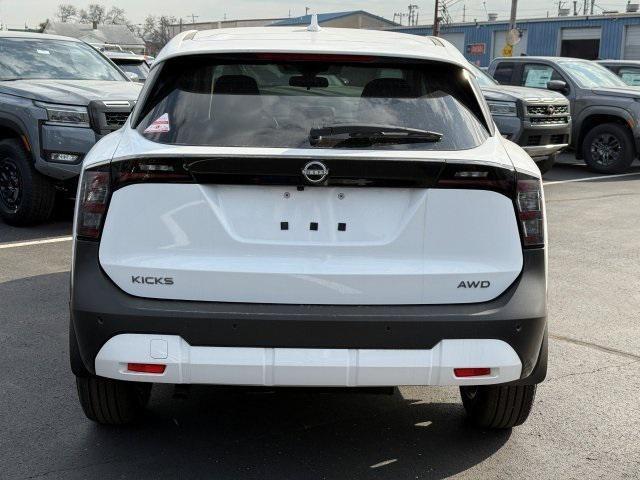 new 2025 Nissan Kicks car, priced at $25,841