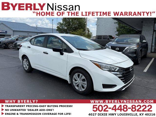 new 2025 Nissan Versa car, priced at $19,214