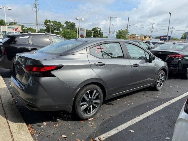 new 2025 Nissan Versa car, priced at $20,417