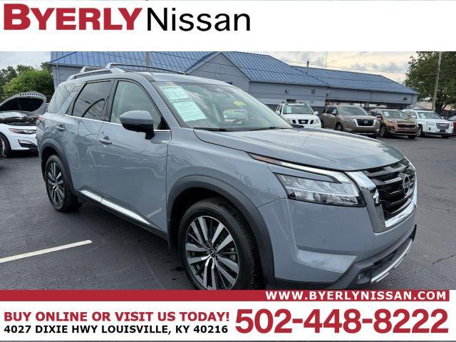 used 2022 Nissan Pathfinder car, priced at $36,275