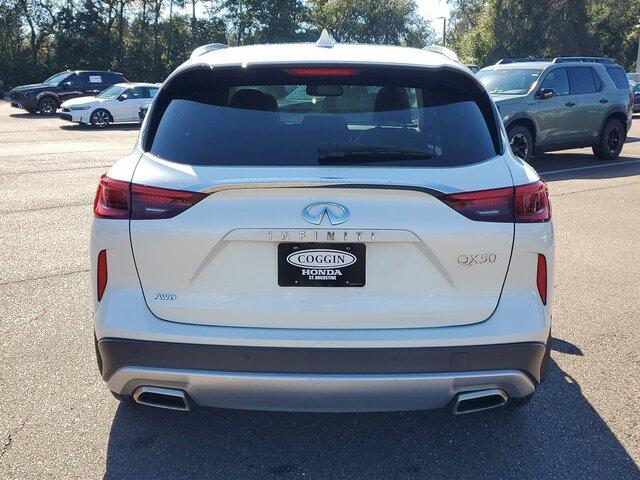used 2021 INFINITI QX50 car, priced at $19,988