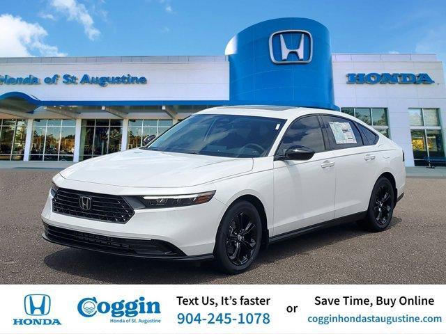 new 2025 Honda Accord car, priced at $30,705