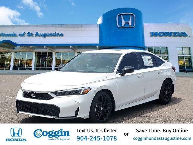 new 2025 Honda Civic Hybrid car, priced at $29,173