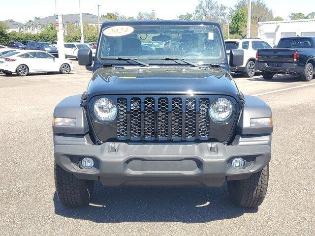 used 2024 Jeep Wrangler car, priced at $29,400
