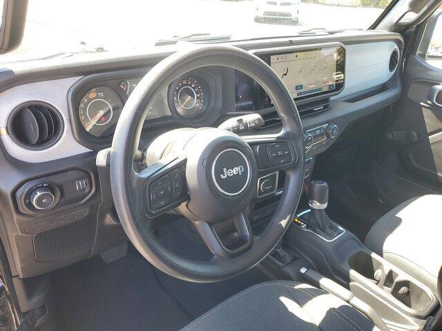 used 2024 Jeep Wrangler car, priced at $29,400
