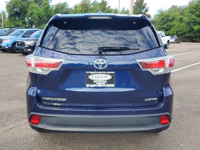 used 2016 Toyota Highlander car, priced at $18,850