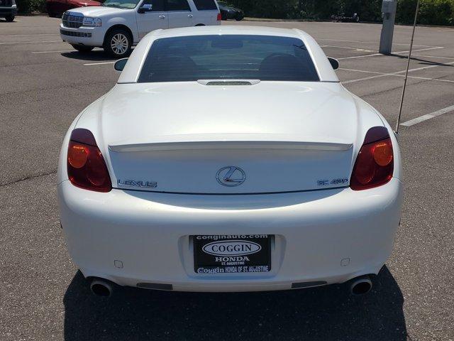 used 2004 Lexus SC 430 car, priced at $10,877