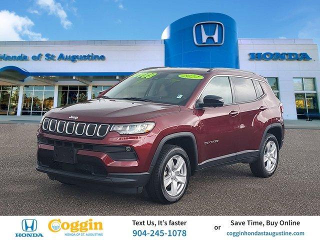 used 2022 Jeep Compass car, priced at $19,320