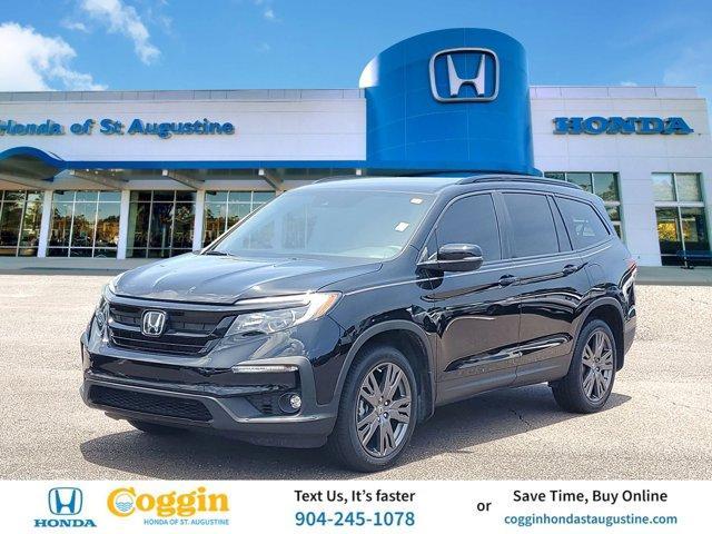 used 2022 Honda Pilot car, priced at $28,992