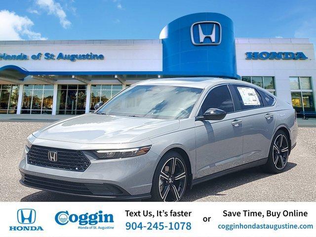 new 2025 Honda Accord Hybrid car, priced at $33,655