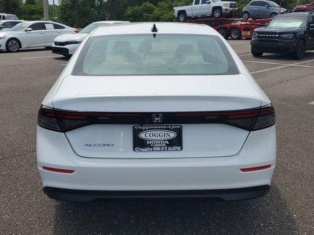 new 2025 Honda Accord car, priced at $30,705